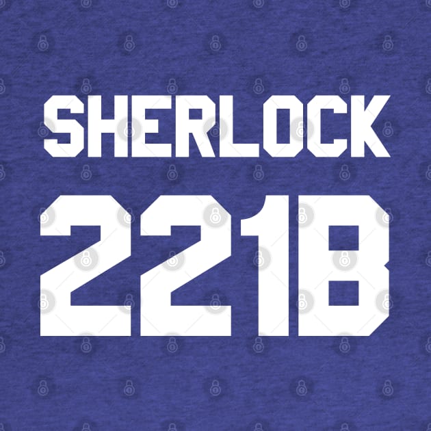 Sherlock 221B Football Jersey by fandemonium